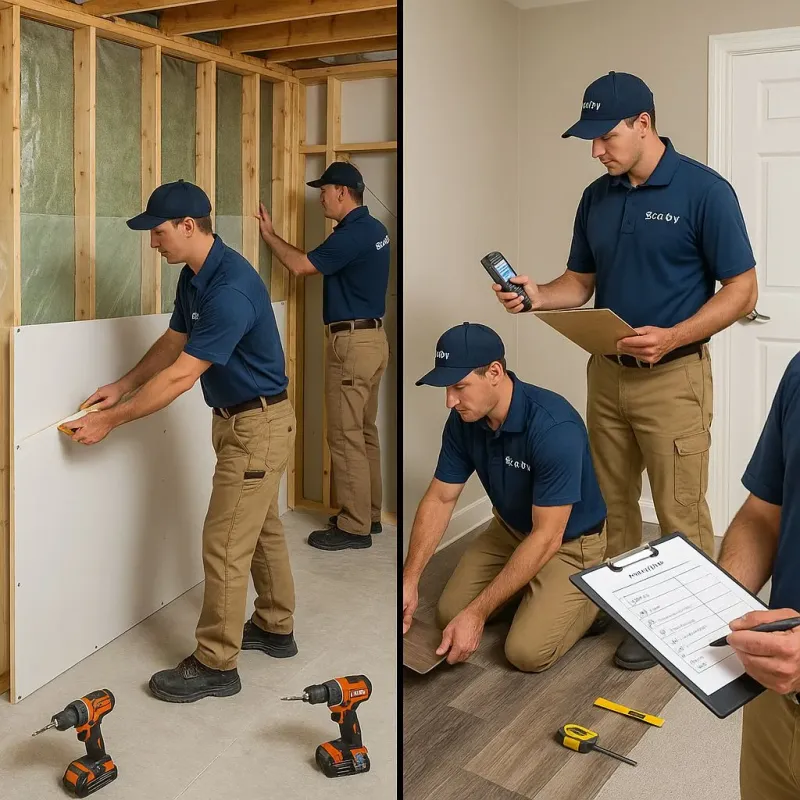 Repairs and Reconstruction process in Shoreline, WA